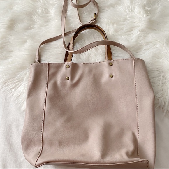 Taupe • Vegan Shoulder Bag - Picture 2 of 8